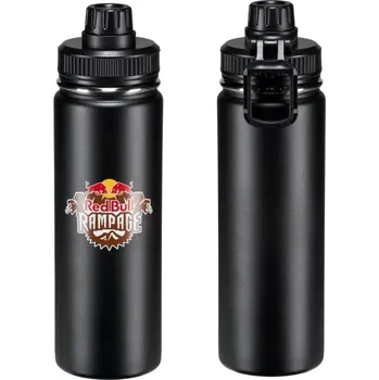 Láhev a Termo nerezová sportovní láhev KTM RED BULL RAMPAGE barva černá objem 600 ml (dárkové předměty pro motorkáře)