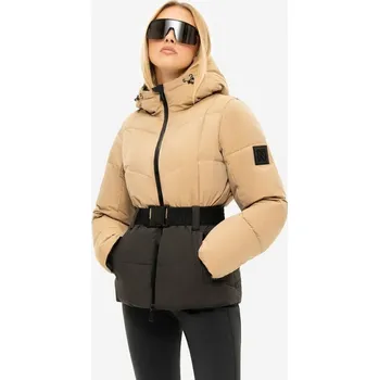 Nikkie Nateland Contrast lyžařská bunda - 0 - černá | béžová - 36