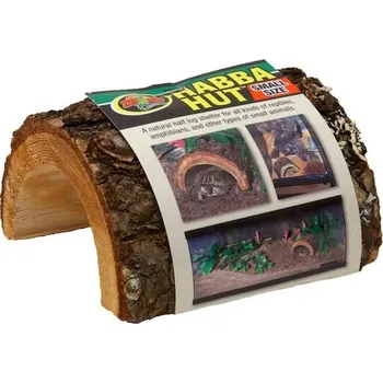 Dekorace do terária Přírodní dřevěná skrýš S
