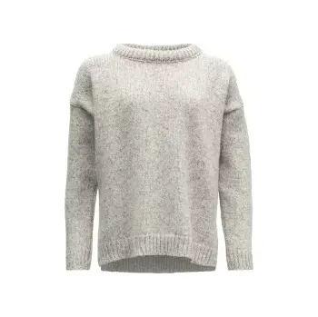 Devold NANSEN Sweater Women Grey Melange