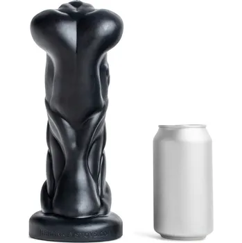 Dildo Mr. Hankey’s Toys Kalib M/L, prémiové silikonové dildo s Vac-U-Lock 26,6 x 6,5–9,1 cm