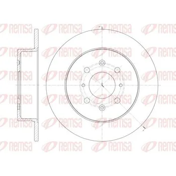 Brzdový kotouč Brzdový kotouč REMSA 61352.00