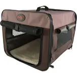 Varikennel Niche hnědý/látkový S: 46x41x36 cm