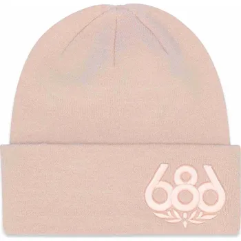 Čepice 686 kulich - Big Logo Embroidered Beanie Smokey Pink (SMPK) velikost: OS