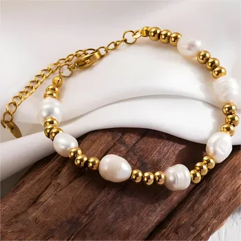 Náramek IZMAEL Náramek GP 38982 Zlatá/Bílá KP38982