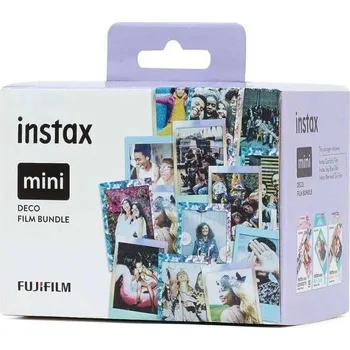 Fotopapír Fujifilm Instax Mini Deco Film Bundle Deco Bundle 30 ks Fotopapír