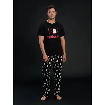 Pánské tričko Sinsay - Dvoudílná pyžamová souprava Friday the 13th - vícebarevná - 020EM-MLC - 020EM-MLC-XL