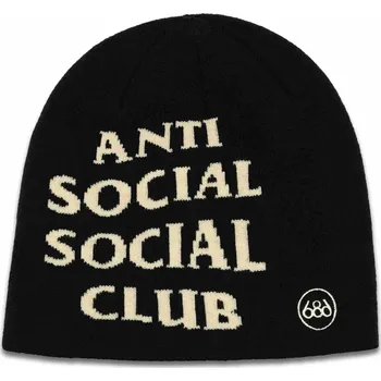 Čepice 686 kulich - Assc Skully Beanie Assc Black (ASBK)