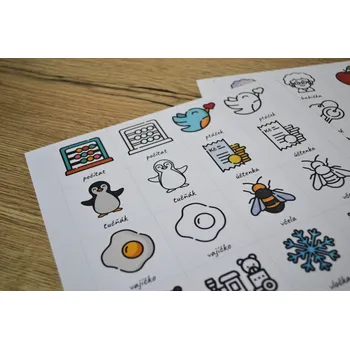 Pexeso Contexta Logopedická pexesa Hláska: R na konci slova