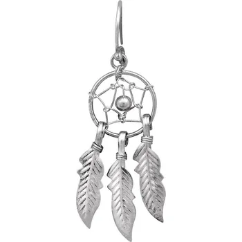 Náušnice Stříbrné náušnice Ag 2,3 g lapač snů