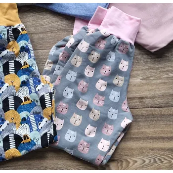 Yháček Rostoucí tepláčky Yháček, Kočičí hlavičky, vel. 128 Velikost: 128