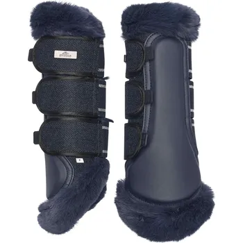 Koňské kamaše Drezurní kamaše HV Polo Francis - Navy XL