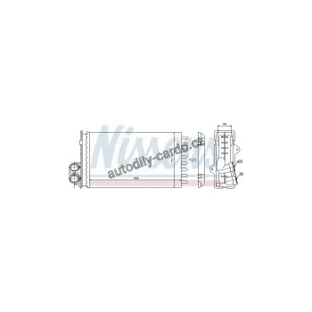 Chladič motoru Výměník tepla NISSENS 73362