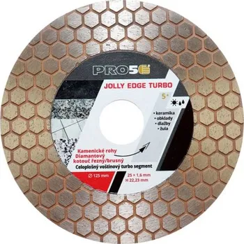 Řezný kotouč PRO5 | diamantový kotouč na řezání a broušení Ø125 mm – jolly hrany (V-turbo)