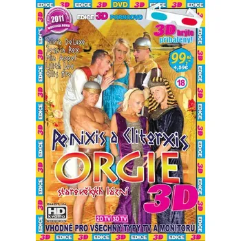 Erotický film ORGIE starověkých lázní 3D + brýle zdarma - DVD