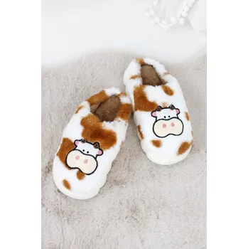 Dámské pantofle DoAndBe Domácí papuče Kravičky 5811CA Velikost: 39