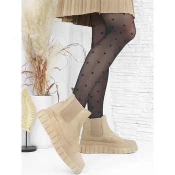 Dámská zimní obuv Ctogo Gogo Kotníkové chelsea boty GA8820-2KH Velikost: 36