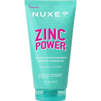 Pleťový krém Nuxe Zinc Power Čisticí gel na obličej 150ml