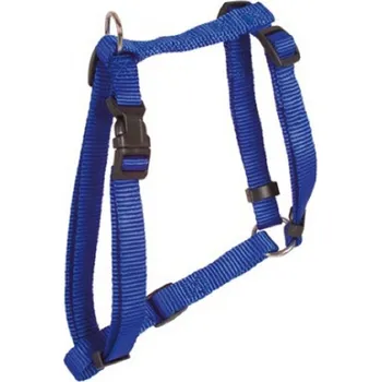 Postroj pro psa Postroj Basic Nylon - Blue 30 - 50 cm x 10 mm