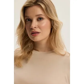 Dámské triko Esotiq Ruth - modal Světle béžová M