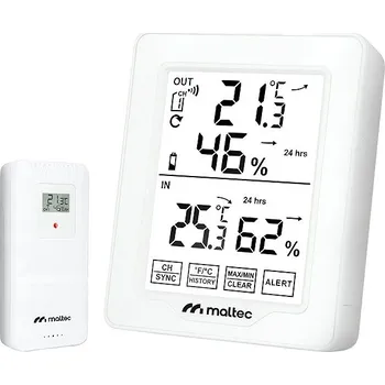 Meteostanice MalTec Daily 600M bílá