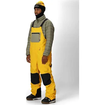 Chlapecké kalhoty 686 lacláče - Mens 20K Hot Lap Shell Bib Yellow Gold Colorblock (YLCB)