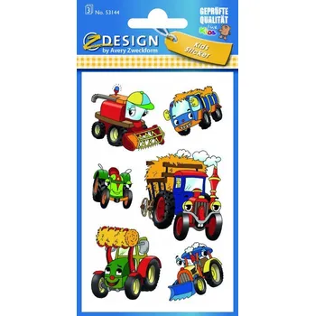 samolepka Samolepky klasické Z-Design 18 ks