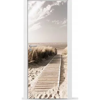 Fototapeta Fólie/Nálepka na VNĚJŠÍ dveře NÁBYTKOVÁ samolepicí SNADNÁ APLIKACE