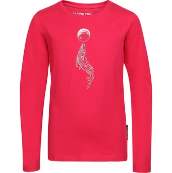 Pánské tričko Dětské triko ALPINE PRO OLERO velikost 116-122 virtual pink