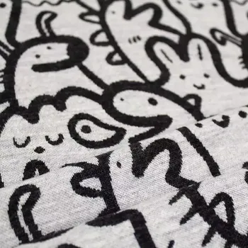 Merino Příšerky šedá a grafit (E) (Hebké merino oboulic )