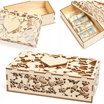 Obraz Dřevěná Krabička Techrebal PRO-77ED-10276 18,7x10,5x6 cm