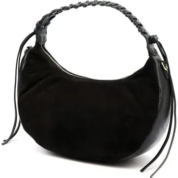 Kožená kabelka Luka 26-039 - černá