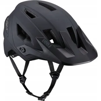 Cyklistická přilba Cyklistická helma MTB BBB Shore, černá matná, velikost M 54-58 cm