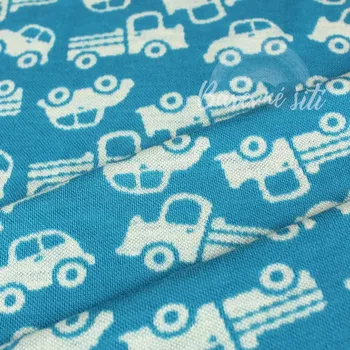 Merino Autíčka tyrkys a krém (E) (Hebké merino oboulic )