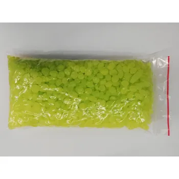 Svíčka Parafínové pecky na sypané svíčky 200g - neon zelené