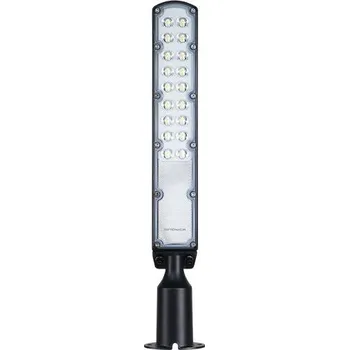 LED panel Optonica LED STREET LIGHT 50W SANAN-CHIP 180-265V 100LM/W IP65 75x130° 6000K, Studená bílá černé BODY