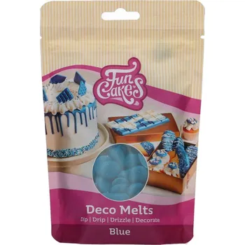 FunCakes Deco Melts 250 g, modrá