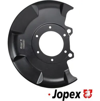 Brzdový kotouč Ochranný plech proti rozstřikování, brzdový kotouč JP GROUP 1164200901