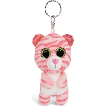plyšák GLUBSCHIS Plyšová klíčenka Tygr Fula 9cm