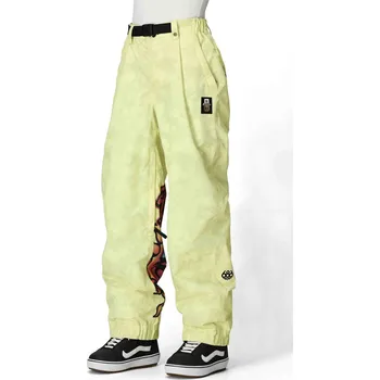 Snowboardové kalhoty 686 kalhoty - Womens Sublime Pant Sublime Yellow Tie Dye (SYTD) velikost: S
