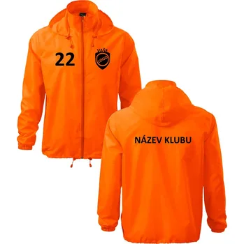ON-DESIGN Klubová větrovka Velikost: L, Barva: fluorescenční oranžová