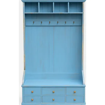 Věšák Stará Krása – Ruční výroba Praktické věšáky z borovicového masivního dřeva 190x110x50 cm VxDxH