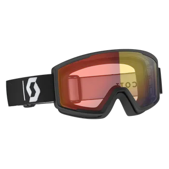 SCOTT Lyžařské brýle Factor Pro 2025/2026 Černá AMP aurora green chrome S Unisex, Pánské