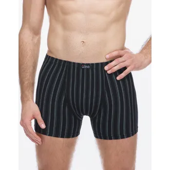 Trenýrky Gina Výhodné balení 5 kusů - Boxerky delší nohavička 74178P Barva/Velikost: černá, šalvěj / M/L