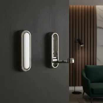 Věšák Interex design Výklopný věšák COSTA / Lesklý chrom