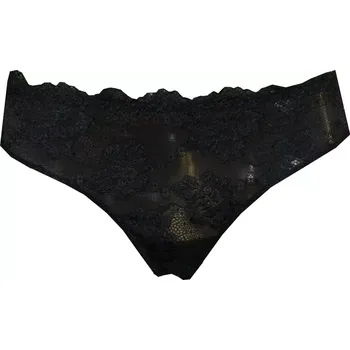 Kalhotky Tanga Lormar My Class černá velikost L-42/44