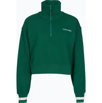 Dámská mikina Dámská mikina Calvin Klein 1/4 Zip turf