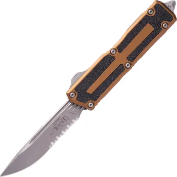 kapesní nůž Microtech SCARAB II GEN III S/E APOCALYPTIC ČÁSTEČNĚ ZOUBKOVANÝ TAN 1278-11APTA
