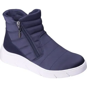Dámské kozačky Dámská zdravotní kotníková obuv Scholl APRICA v modré barvě