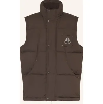 Moose Knuckles Pánská Peří Vesta Everest, tmavě hnědá, 52